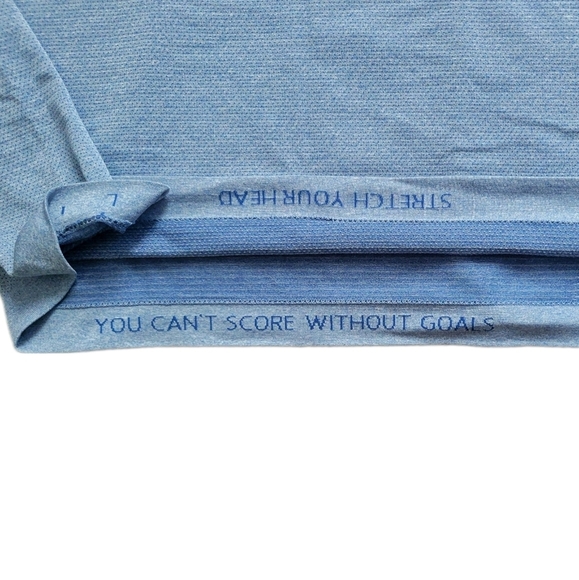 LULULEMON \ Metal Vent Tech LS / L / Heather Rugged Blue - Picture 7 of 7